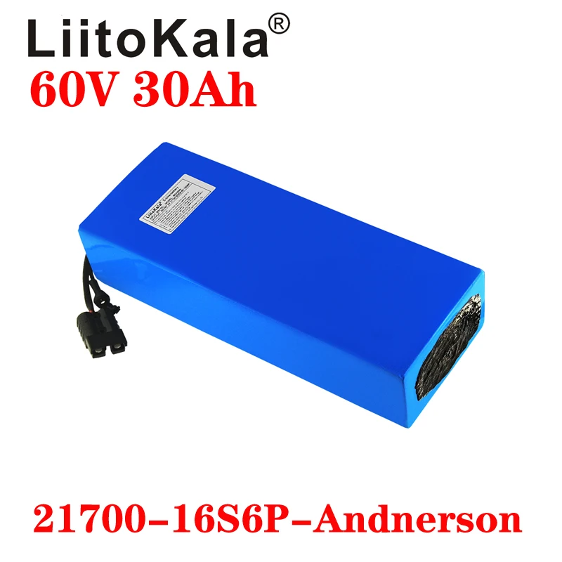 LiitoKala 60V 30ah 16S6P Elect - 60V 30Ah Electric Scooter Battery review and price